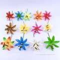 4 "Handmade Artificial Lily Hair Pick Island Beach